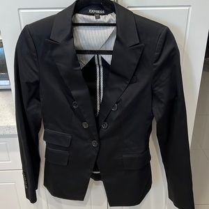 Express size 2 woman’s sport coat, black blazer